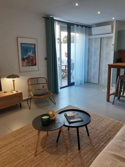 Grand Studio Avec Patio Marseille Eksteriør billede