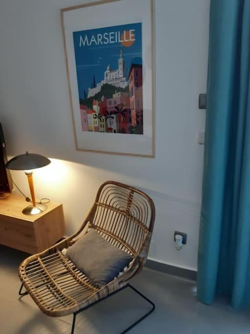 Grand Studio Avec Patio Marseille Eksteriør billede